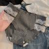 Ropa interior japonesa de algodón dulce de cintura baja para mujer, hilo de algodón puro, lazo de seda pura, bragas antibacterianas para niña