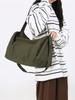 Grande capacidade de nylon mensageiro saco de ombro saco de classe estudante Coreia do Sul novo all-match big bag saco de moda simples
