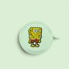 Estilo nórdico Bob Esponja Regla Suave Telescópica Automática Xi Yin Regla Suave Portátil para el Hogar Cinta Portátil Cinta Ventiladores