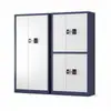 Gabinete de Seguridad Electrónico Cerradura con Contraseña Archivador Caja Fuerte de Hierro Engrosado Oficina Cerradura de Huella Digital Gabinete de Datos Archivador