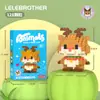 Compatível com figuras de desenho animado Lego, blocos de construção de alta precisão de micropartículas de caixa surpresa, brinquedo educativo infantil, presente, atacado e entrega transfronteiriça