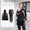 Traje Deportivo para Correr para Mujer Traje para Correr por la Mañana Secado Rápido Transpirable 2025 Nuevo Talla Grande mm Gordita Traje con Capucha para Yoga Fitness