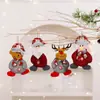 Colgantes de Tela Navideños, Muñecos Navideños, Colgantes Pequeños, Colgantes para Árbol de Navidad, Decoraciones, Colección de Colgantes Pequeños para Regalo