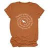 Pájaro Cantando Amazon Ebay Tendencia de Moda Casual Camiseta de Manga Corta con Cuello Redondo para Mujer Venta al por Mayor