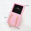 Caja de Regalo Lirio Blanco Collar Pulsera Aretes Pulsera Anillo Caja de Empaque Caja Cuadrada para Empaque de Joyería