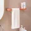 Estante Creativo Minimalista Nórdico Sin Taladro para Paños de Cocina Toallero Estante Colgante de Almacenamiento para Baño Cocina