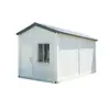 Contenedor con Techo Pico Casa Móvil, Contenedor de Montaje Rápido, Casa Contenedor Empaquetada, Dormitorio, Casa Integrada de Acero Color Habitable, Casa Prefabricada