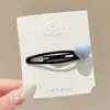 Pinzas para el pelo de estilo coreano con dopamina para mujer, pasadores dulces sin costuras, pinzas para flequillo lateral, pinzas para el pelo de dibujos animados de alta gama, BB clips, accesorios para el pelo