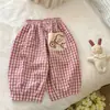 Pantalones anti-mosquitos elegantes para niñas timo, pantalones de pierna ancha de verano para bebés niñas, pantalones finos de verano para niños, ropa de verano de moda