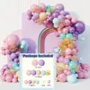 Conjunto de Correntes de Balões Transfronteiriças Pacote de Arranjo de Aniversário Decoração de Festa de Casamento com Balões Conjunto de Balões de Aniversário