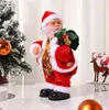 Contas de escalada elétricas Papai Noel escada de escalada simples escada de escalada dupla carrinho de veado com paraquedas escalada de chaminé corda de escalada brinquedos de Natal