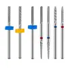 Varilla de Grabado para Manicura Aleación de Acero de Tungsteno Varilla de Grabado para Uñas Chapada en Oro Varilla Recta Multifuncional Cabezal de Lijado para Paso de Retiro de Uñas