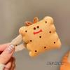 Creativo Lindo Pan de Hamburguesa Llavero Muñeco de Peluche Colgante para Bolso Muñeca para Niña Comida para Jugar Llavero Colgante