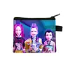 Cartera Nueva Estilo Cazadora de Demonios para Niñas, Monedero Infantil de Moda, Bolso Mini Portátil de Dibujos Animados para Mujer, Bolso Transfronterizo Tendencia Caliente