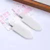 Clip para el pelo de color macarrón de gelatina grande popular de 6,8 cm, pinza de pico de pato, clip sin costuras, accesorios para pinzas de pelo de pegamento cremoso para venta al por mayor, DIY