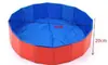 Tina de limpieza plegable de PVC para mascotas, piscina portátil para baño de gatos y perros