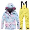 Traje de Esquí para Niños Traje de Invierno para Niñas para Exterior a Prueba de Viento Repelente al Agua Cálido Grueso Traje de Esquí Recién Llegado