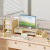 Suporte para monitor de computador, sala de jogos, dormitório, monitor elevado, suporte com refrigeração, suporte para laptop, refrigeração