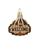 Novo produto transfronteiriço Placa de Boas-Vindas Mão de Esqueleto de Halloween P