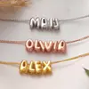 Transfronterizo nuevo 26 letras inglesas costura lindo colgante personalidad DIY gratis con collar creativo DZK