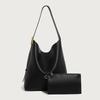 2024Bolsa Tote Grande de Capacidad Hobo para Mujer Bolso Cubo de Cuero Suave Bolso de Hombro para Viajes Cotidianos Bolso de Mujer Moderno y Más Fácil de Combinar