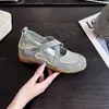 Saia sapatos Mary Jane aumento de altura oculto sapatos casuais de verão femininos combinam estilo novo francês 7cm 2026 sapatos únicos sola grossa balé
