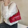 Bolso bandolera de moda 2026, bolso de axila versátil de moda popular de nicho, súper popular para ir al trabajo, cuero encerado
