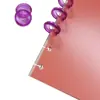 Divisor de PP Agujero de Hongo Cuaderno Agujero de Recambio de Hojas Sueltas Página Índice de PP Fabricante