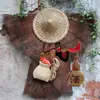Estantes de Bambú, Productos de Bambú, Souvenirs de Granja, Estanterías de Bambú, Estantes para Exhibición de Joyería, Estantes Vintage con Techos, Metabo