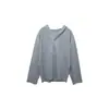 Nova Blusa de Moletom com Capuz Feminina de Outono, Solta, de Designer, Manga Longa