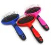 Pente para animais de estimação Pente massageador para gatos com ponto de proteção Pente de agulha para cães Pente para remover nós de cabelo Acessórios para animais de estimação atacado