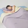 Colcha Pro de Verano Duoduo, Mismo Estilo, Doble Sensación, Sueño Profundo, Refrigerante, Absorbente de Humedad, Transpirable, Antibacteriana, Antiácaros, Lavable a Máquina, Colcha para Aire Acondicionado