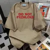 Camiseta de Manga Corta con Diseño de Estampado de Letras de Marca de Moda Estilo Americano, Nuevo Top Casual Holgado Estilo Universitario Verano 2026