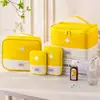 Botiquín Médico Portátil para Viajes de Negocios, Botiquín de Primeros Auxilios para Exteriores, Bolsa Pequeña Portátil para Medicamentos, Bolsa de Almacenamiento para el Hogar