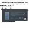 Para Batería Dell Latitude 5491 5591 5495 E5490 E5488 93FTF 51wh
