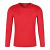 Camiseta de cuello redondo, manga larga, secado rápido, impresión de logotipos, para publicidad de grupos culturales, para correr, maratones y ropa de trabajo.
