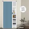 Porta Dobrável Porta de Correr Divisória Cozinha Banheiro Varanda Sem Instalação Porta Retrátil Simples