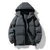 Chaqueta de Algodón Acolchada para Pareja Nueva Otoño e Invierno 2026, Estilo Coreano de Gama Alta con Capucha, Forro de Felpa, Engrosada, Impermeable y Resistente al Desgaste
