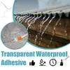 Cola Impermeável Transparente Jue-Fish para Cozinha, Banheiro, Paredes Externas e Telhados, Agente Impermeabilizante à Prova de Vazamentos, Não Precisa Quebrar Azulejos, Revestimento Impermeável
