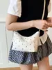 Bolso cruzado de un solo hombro de moda y con estilo 2026 transfronterizo, textura simple, nueva tendencia de verano, bolso único tipo empanada para mujer