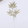 Hojas de Árbol de Hoja de Oro Simulada Hojas Persas Guirnalda de Árbol de Navidad Accesorios de Decoración Hojas de Olivo Hecho a Mano DIY Hojas Simuladas