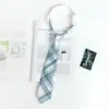 Estilo Japonés jk Corbata Mujer Talla Única Perezoso Preppy Estilo Camisa Uniforme Accesorios Uniforme Estudiante Cuadros Pareja Masculina Mismo Estilo