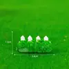 Jardinagem em miniatura, paisagismo com musgo, casa pequena, vila, modelo de castelo, acessórios decorativos DIY, miniaturas