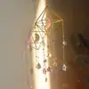 Colgante de campanilla de viento de cristal de luz y sombra estilo bosque de hadas regalo de cumpleaños para mejor amiga atrapasueños artículos de decoración para habitación