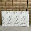 Rolo de Adesivo de Parede de Mármore Imitação Azulejo Autoadesivo Decoração de Parede para Esconder Fundo Feio da Sala de Estar Papel de Parede à Prova d'Água e à Prova de Umidade