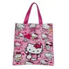 Nova Bolsa Bonita Retrato de Família do Gato Kt Grande Capacidade Estudante Deslocamento Viagem Versátil Alta Qualidade Bolsa de Pano Venda por Atacado