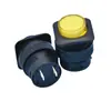 Ds-426 Interruptor de Encendido Cuadrado Sin Bloqueo Auto-Bloqueante Interruptor de Botón Iluminado Amarillo Pbs1-9A/B