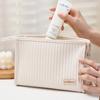 Bolsa de Mão Feminina da Moda, Pu Grande Capacidade High-End Fofa Dopamina Portátil Necessaire Cosmética
