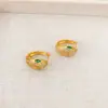 Brincos Vintage Versáteis para o Dia a Dia, Banhados a Ouro Cobre com Zircônia Incrustada, Design de Cobra do Zodíaco, Alto Padrão de Luxo, para Mulheres