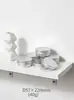 Caja de Aluminio Plateada Caja Dispensadora de Ungüento Crema de Nieve Cosméticos Almacenamiento Sellado de Metal Caja Redonda Pequeña